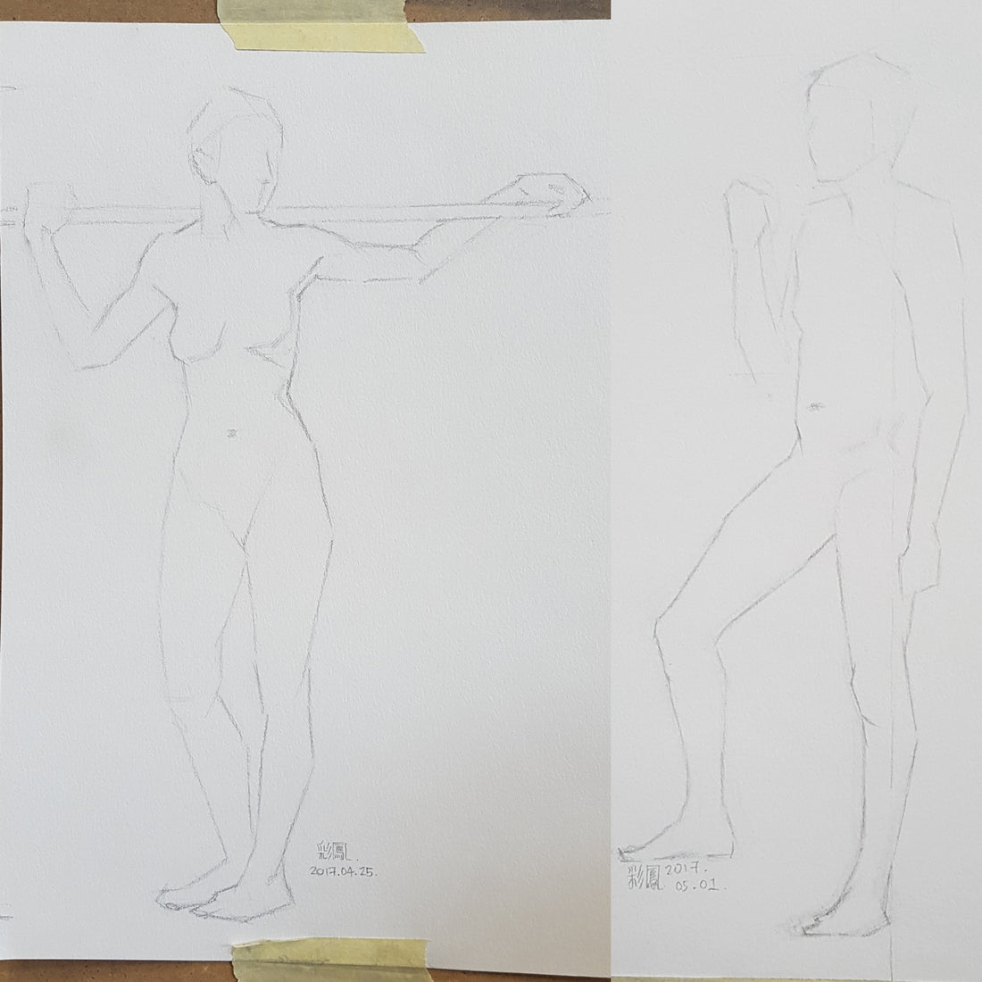 Life Drawing_Short Poses_20170508_t03w04