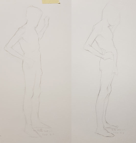 Life Drawing_Short Poses_20180130_t05w03