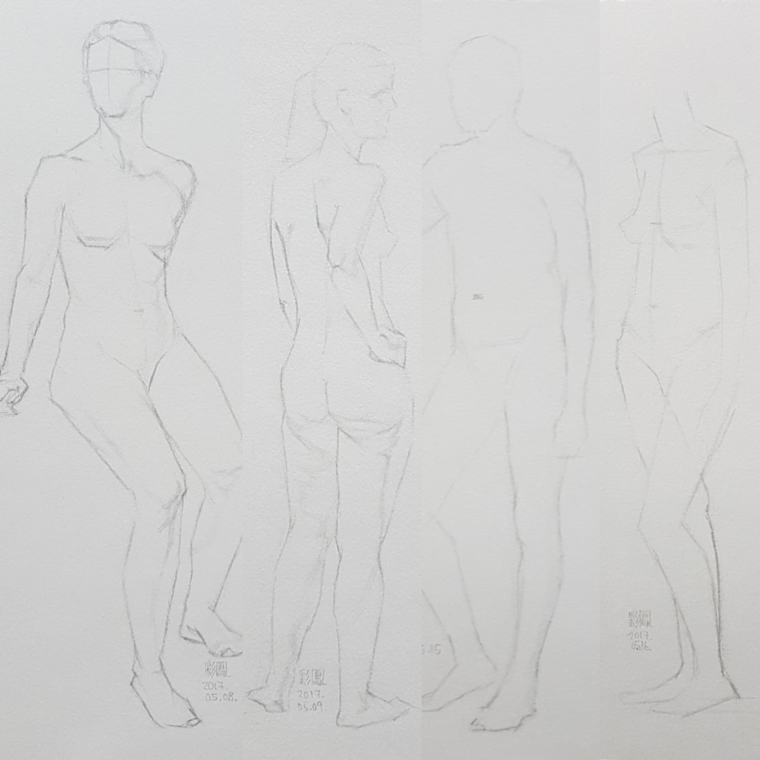 Life Drawing_Short Poses_20170522_t03w06