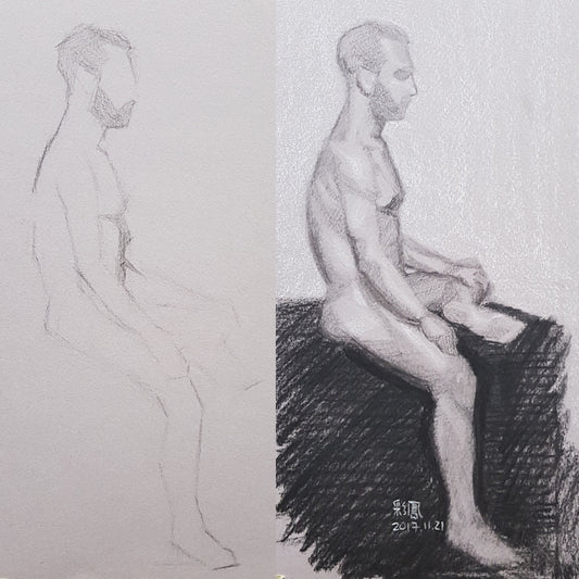 Life Drawing_Short Poses_20171125_t04w08